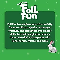 Skillmatics Foil Fun - Animals, No Mess Art for