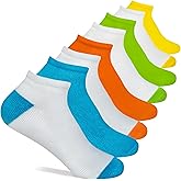 UniverSole Kids Low Cut Socks for Boys and Girls – Soft Cushioned Pickleball and Athletic Socks