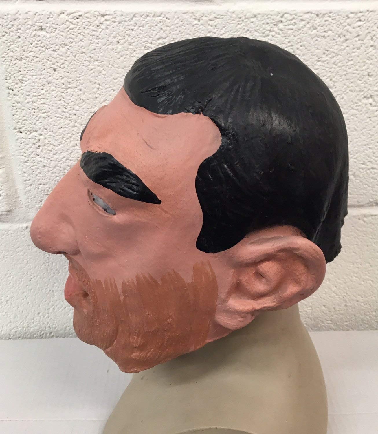 The Rubber Plantation TM 619219291996 Looking for Eric Cantona Mask Footballer Fancy dress Costume Halloween Latex Full Head Football Match - Image 3