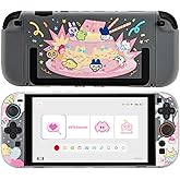 WISHAVEN Protective Case Compatible with Switch 2 (2025), Hard PC Shockproof Anti-Scratch Protective Shell for Switch 2, Separable Protective Cover for Controller - TamaCake