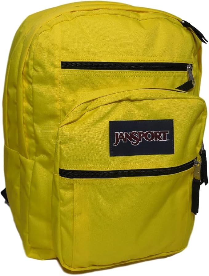 Yellow jansport big student backpack Clearance