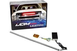 iJDMTOY 20 inches 48-LED RGB LED Knight Rider Scanner Lighting Bar Compatible with Car Interior or Exterior Decoration