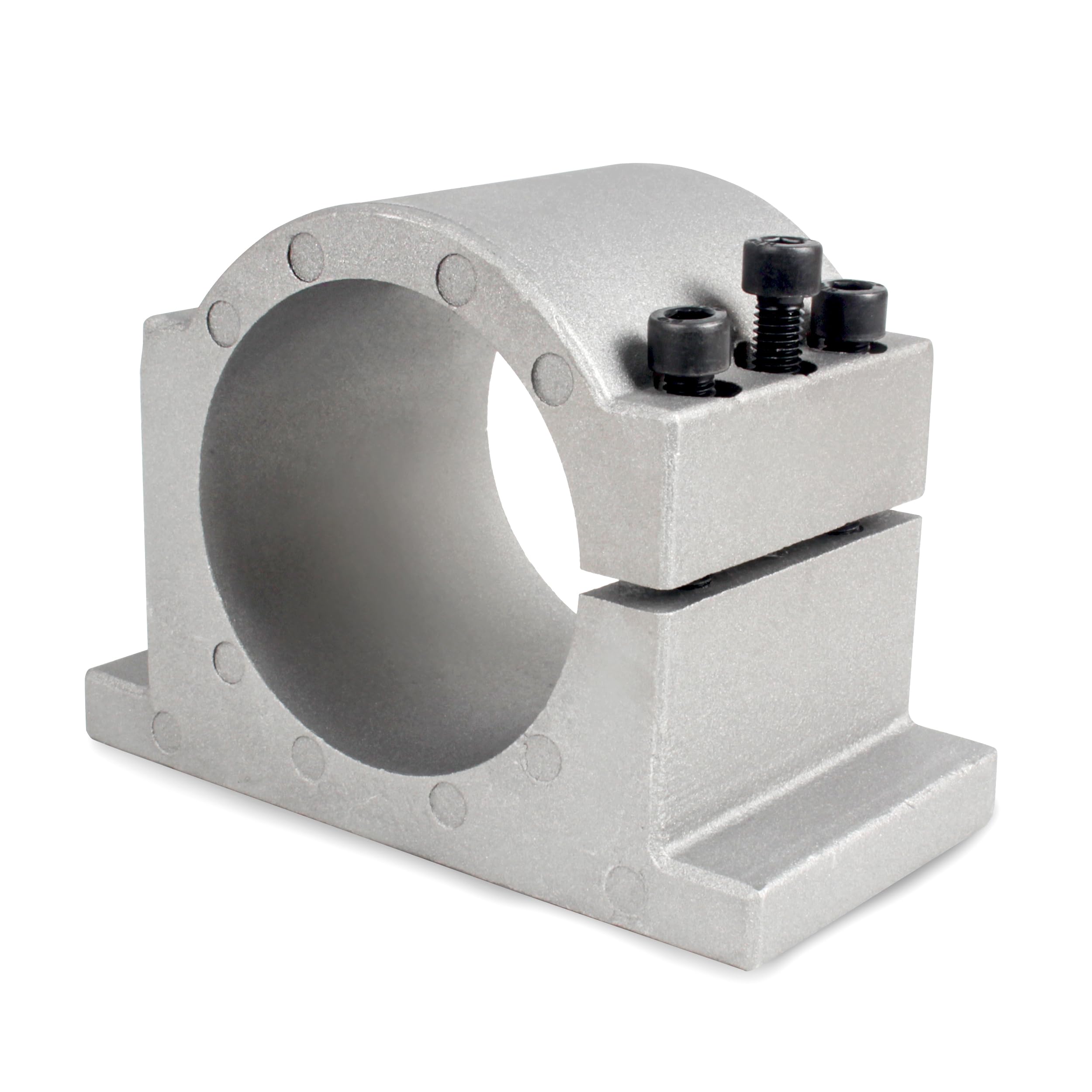 RATTMMOTOR 80mm Spindle Motor Bracket Clamp Spindle Motor Clamp Mount for CNC Engraving Machine