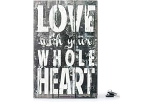 BSEASH Diversion Book Safe Storage Box (9.5"×6"×2.2"), Dictionary Secret Safe Can with Security Key Lock, Diversion Book Hidden Safe (Love Style-Key)