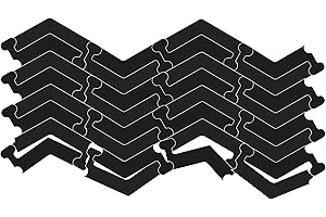 FluentPet Edge Pieces (Set of 39) - Edge Pieces for Hextiles That Hold Cat & Dog Buttons for Communication - Edge Pieces Protect Talking Buttons for Dogs Hextiles from Dirt Build-Up & Damage