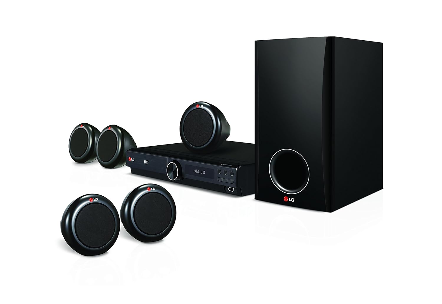 lg 5.1 dvd home theater 330w
