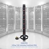 ENNOTEK 6 Way PDU Surge Protector Extension Lead 13A Individually Switched 3M view 6