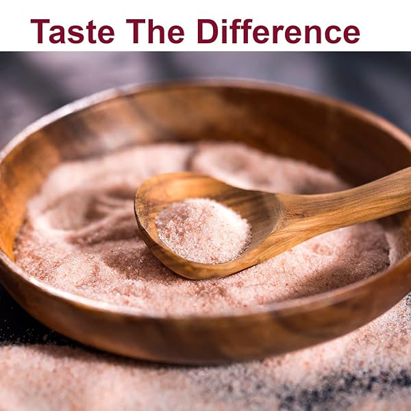 HIMALAYAN CHEF HIMALAYAN PINK SALT – 5 LBS FINE GRAIN PLASTIC JAR – 100% NATURAL AND PURE GOURMET CRYSTAL – CONTAINS 84 ESSENTIAL MINERALS | KOSHER AND VEGAN CERTIFIED