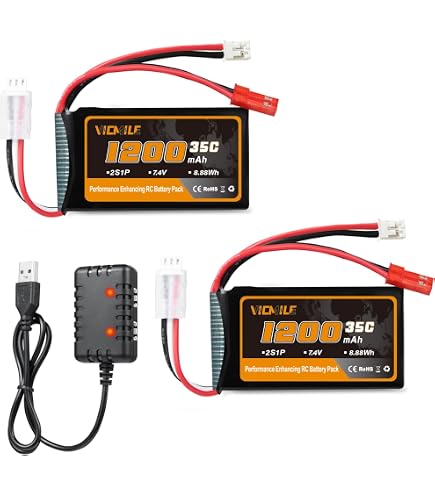 Spektrum Batería LiPo 14.8V 450mAh 4S 30C Con Conector IC2 – Ideal Para Micro Aviones Y Helicópteros RC