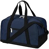 Apenze Small Gym Bag 14 inch lightweight Carry On Mini Duffel Bag for Travel Sport - Navy Blue