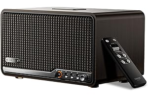 Edifier S300 Hi-Fi Tabletop Speaker, Hi-Res Audio LDAC for Wireless Multi-Room & Stereo Pairing, 80W Power Works with AirPlay