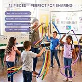 GSi Ribbon Wands & Rings for Kids 12pc Set 1m Ribbons 6 Pack Each view 7