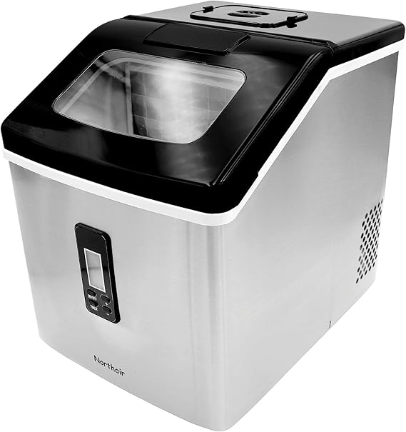 Northair Ice Maker Countertop With 40Lbs/Day (500 Cups Drinks) 40lbs