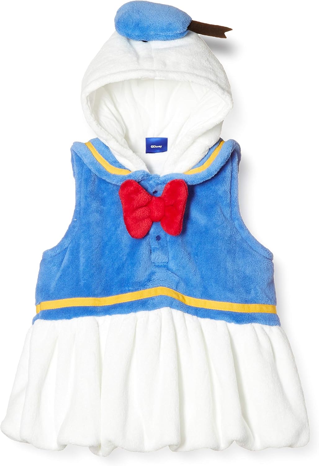 Amazon Co Jp ディズニー ベスト ハロウィン ドナルド なりきり きぐるみベスト 男の子 女の子 ホワイト 90 服 ファッション小物