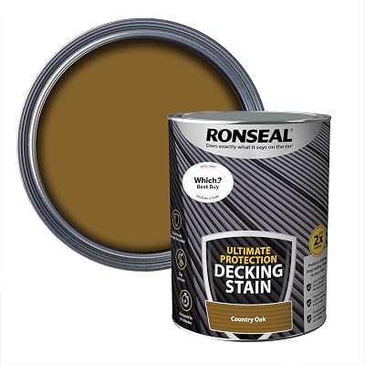 Ronseal Ultimate Protection Decking Stain Country Oak 5L