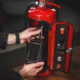 fanelod Bar Fire Extinguisher Whiskey Cabinet Wine Holder Storage Container view 4