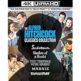 The Alfred Hitchcock Classics Collection (Saboteur / Shadow of a Doubt / The Trouble with Harry / Marnie / Family Plot) - 4K 