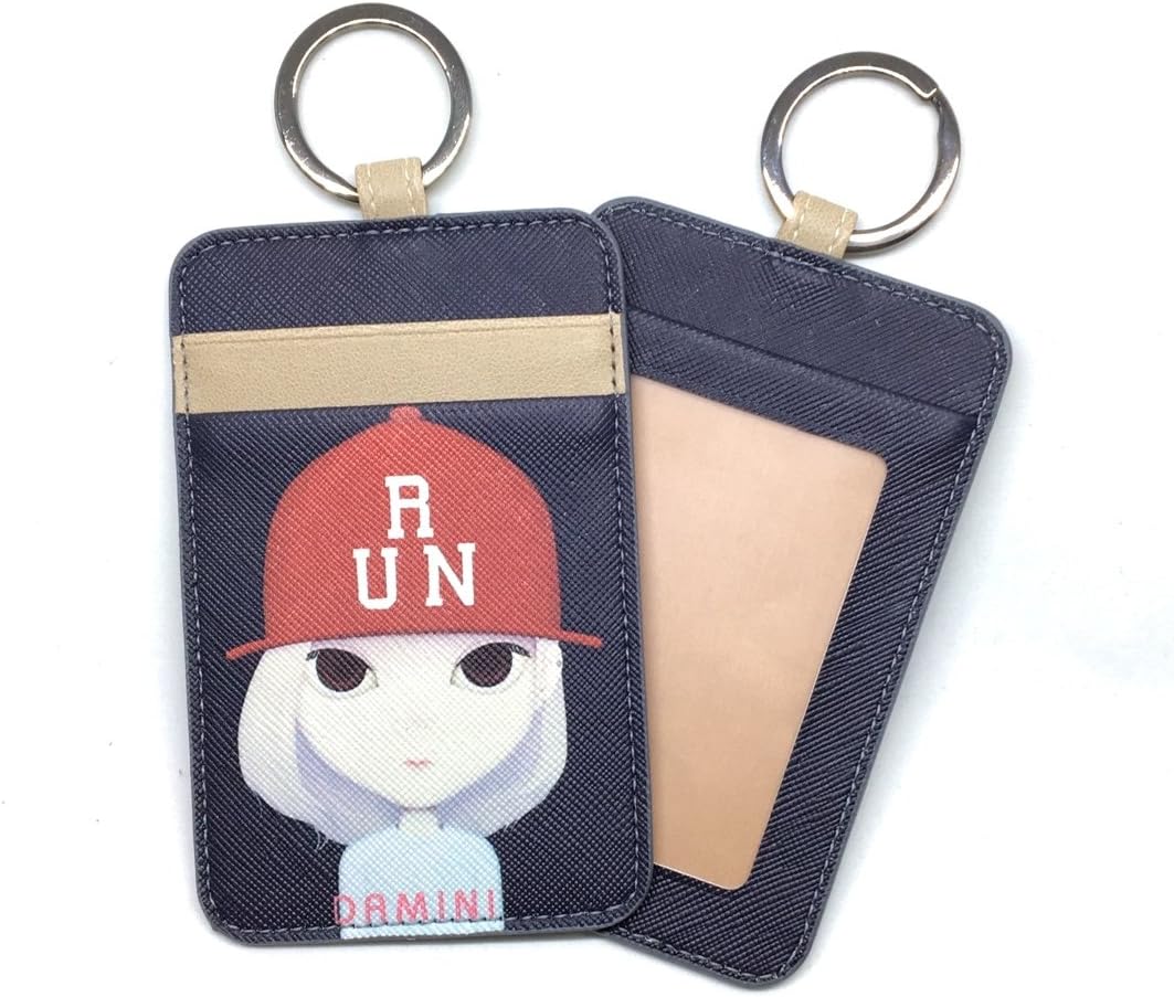 DAMINI Character Neck Card Wallet, Korean Artworks, Run to You, Made in Korea