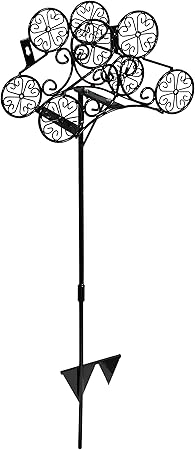 Amazon Com Sunnydaze Free Standing Or Wall Mount Metal Garden