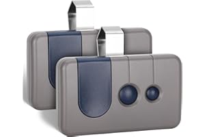 COOOUDS 2 for Sears Craftsman Garage Door Remote 139.53680/139.53681/HBW1255/139.53879/139.53859, Work with RED/Orange Learn Button (1997-2005)、Green Learn Button(1993-1995/1997)