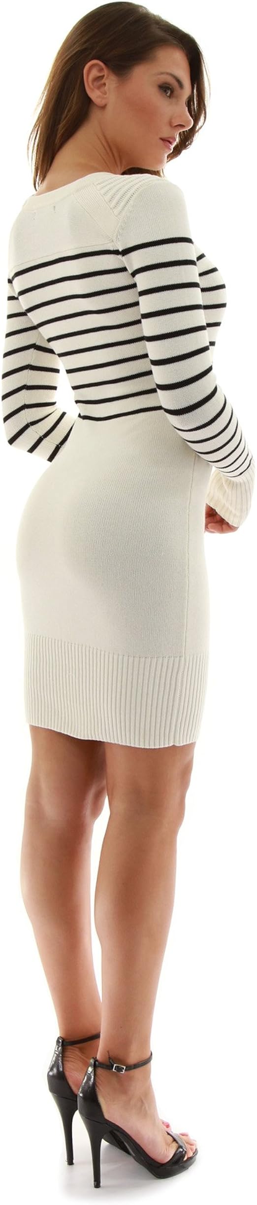 white sweater dress amazon