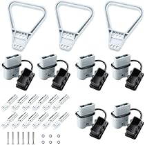 Kit Connecteur Rapide Pour Treuil électrique Voiture - 175A, 1/0 AWG, Ignifuge PC, Pour VTT, Remorques, Solaire