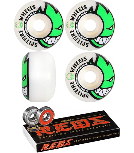 Amazon.com : Spitfire Skateboard Wheels 54mm Bighead with Bones