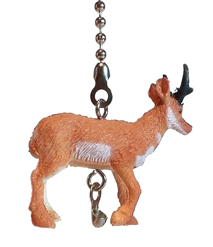 Endangered Animal Ceiling Fan Pulls By Wooden Androyd Studio Antelope