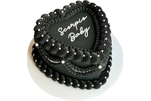 CUTYLIGHT Scorpio Cake Topper – Zodiac Birthday Decoration for Scorpio Season, Horoscope Party Supplies for Baby or Adult Birthday (Scorpio baby)