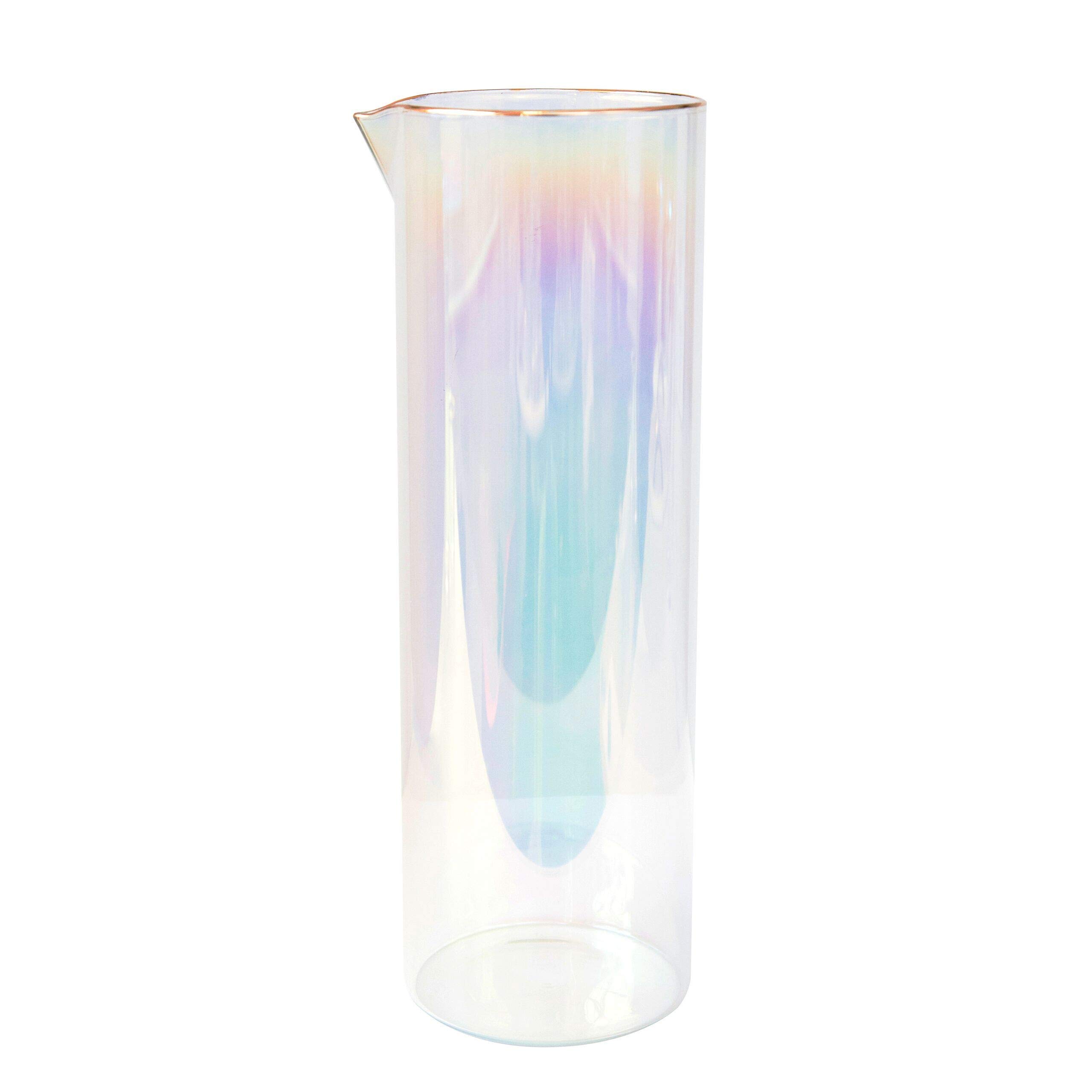 Rainbow Cocktail Pitcher | Beautiful Tinted Borosilicate Cocktail Pitcher, Perfect Cocktail Making Gift, 1l – 1000ml, by Root7