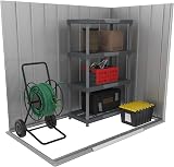Duramax ECO 6x4 Metal Garden Storage Shed Anthracite view 4