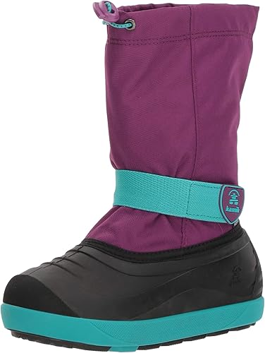 girls teal snow boots