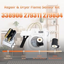 338906 Gas Dryer Flame Sensor Kit with 279311