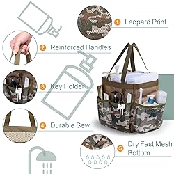 F-color Shower Caddy Portable - Mesh Shower Caddy