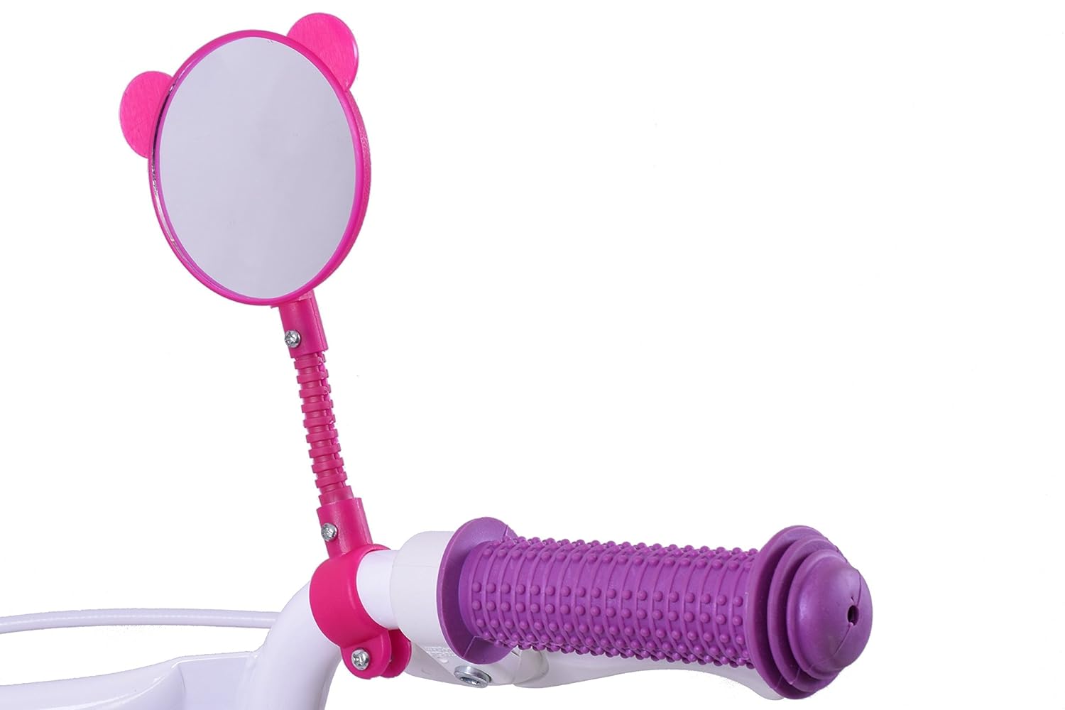 Ammaco Girls Kids Pink Bike Scooter Adjustable Handlebars Reflection