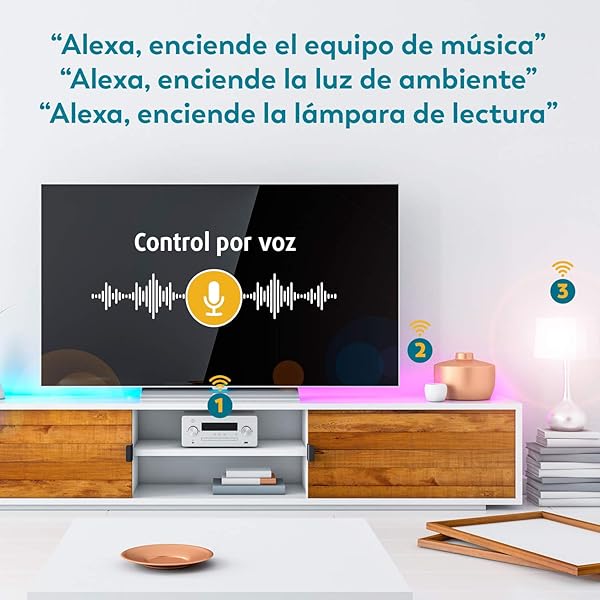 Garza Smarthome Regleta enchufe mltiple wifi inteligente con 4 tomas y 3 puertos USB compatible con Alexa y Google Home Base mltiple programable temporizador control remoto a travs de app