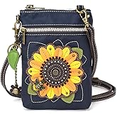 CHALA Crossbody RFID Cell Phone Purse - Women Nylon/Faux Leather Multicolor Handbag with Adjustable Strap Venture