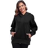 FUPHINE 2024 Women‘s Oversized Hoodie Fall Trendy Fleece Pullover Long Sleeve Fleece Sweatshirt Clothes