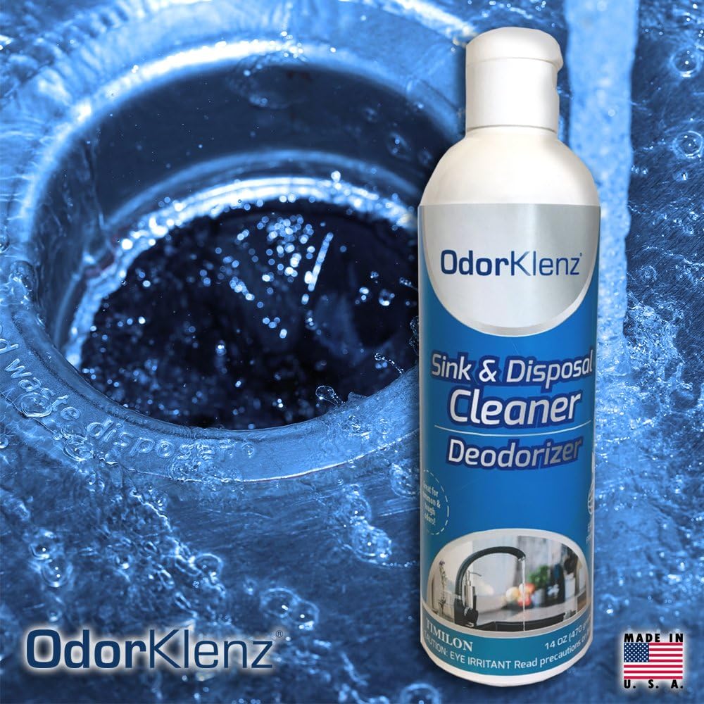 OdorKlenz Liquid Sink & Disposal Cleaner Deodorizer - 14 oz.