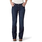 Wrangler Womens Cool Vantage Q-Baby Mid Rise Boot Cut Ultimate Riding Jean