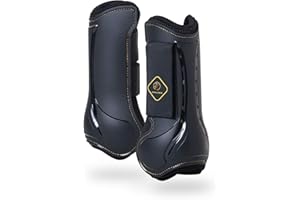 Kavallerie Classic Tendon Boots, Impact-Absorbing Material, Breathable & Evenly Distribute Pressure, Protect Tendon and Ligaments, Anti-Slip, Anti- Sore and Moisture Repellant Show Jumping Boots
