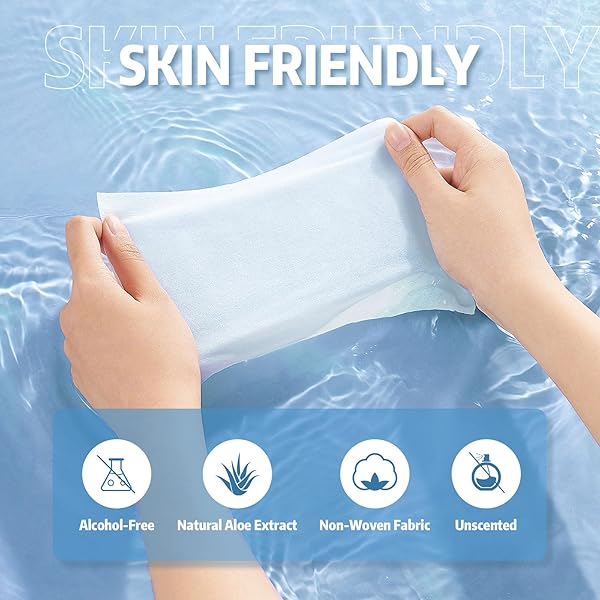 OMOTIYA CPAP MASK WIPES, 160 COUNT SUPER JUMBO PACK, FSA/HSA ELIGIBLE, EXTRA LARGE & MOIST, UNSCENTED, LINT FREE, ALCOHOL FREE, CLEANSING-SAFE, CLEANING WIPES FOR MASK, CPAP MACHINE & SUPPLIES, 1-PACK