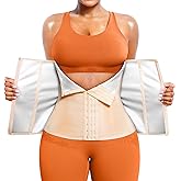 TrainingGirl Waist Trainer for Women Lower Belly Waist Trimmer Corset Tummy Wrap Workout Sweat Belt Band Sports Sauna Suit