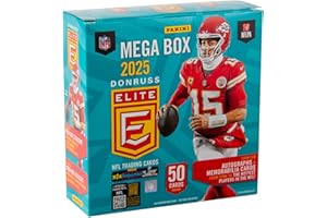 2025 Panini Donruss Elite Football Trading Cards Mega Box