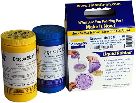 Amazon.com: Smooth-On Dragon Skin 10 