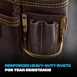 OX Pro 4 Pocket Pouch Dual Hammer Holders Tool Belt Work Organizer view 7