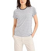 Dockers Women's Slim Fit Cotton Slub Jersey Favorite Crew T-Shirt