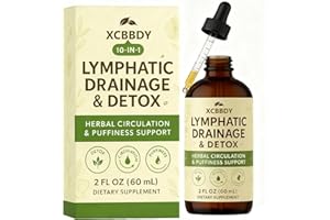 Lymphatic Drainage 𝐃𝐫𝐨𝐩𝐬, Fluid Balance, Supports Skin Vitality, Natural Blend, Easy-to-Use Liquid 𝐃𝐫𝐨𝐩𝐬 - 2 fl oz 