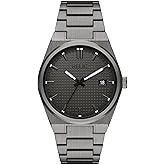 RELIC Men's Oliver Three-Hand Date Gunmetal Alloy Watch (Model: ZR77342)