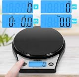 Duronic KS6000 Digital Kitchen Scales with 1.5L Bowl, Backlit LCD, Tare view 4